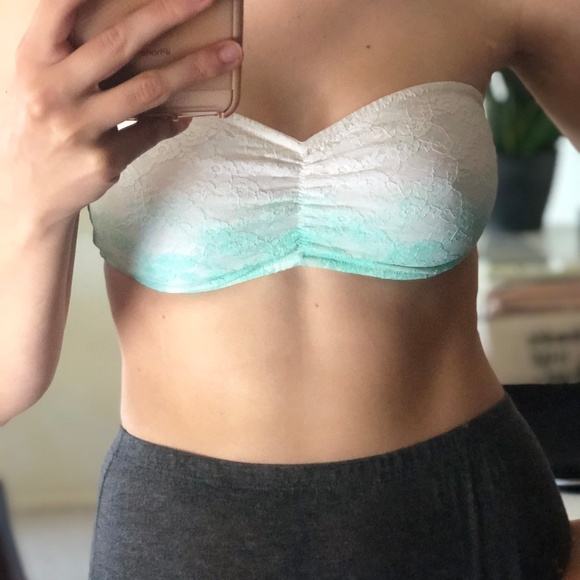 2 for 1! pink and blue strapless bralettes - Picture 3 of 3